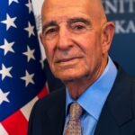 Official portrait of US Ambassador to Turkey Tom Barrack, who warned a US strike on Iran could come this weekend.