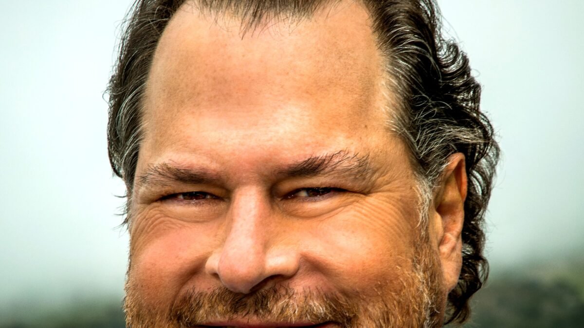 File photo: Salesforce CEO Marc Benioff.