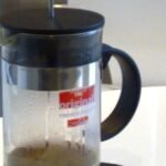 File photo: A Bodum French press coffee maker with its glass carafe, the type of coffee maker recalled by Bodum USA in October 2026.