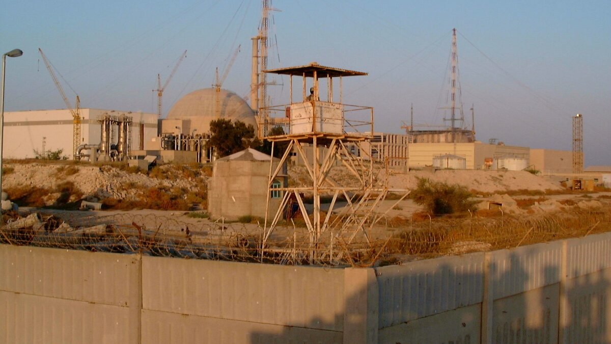 File photo: the Bushehr Nuclear Power Plant in Iran.