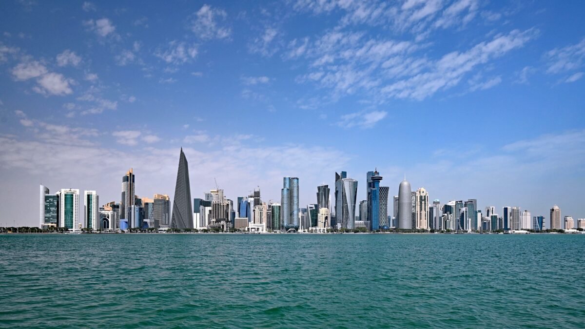 File photo: The West Bay skyline in Doha, Qatar, where direct US-Iran talks are expected to take place.