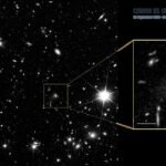 Comet C/2026 S1 (Euclid) — wide VIS field with zoomed inset showing the comet streak discovered by ESA's Euclid space telescope