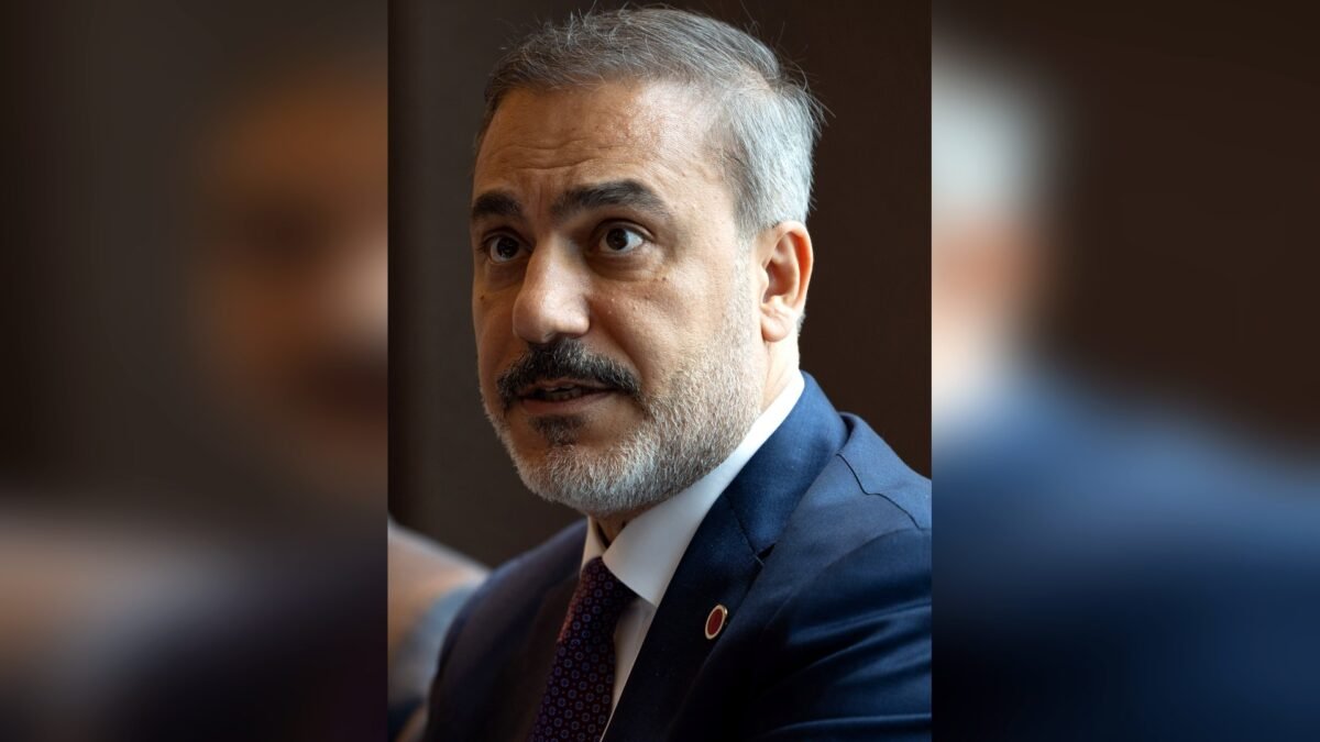 File photo: Turkish Foreign Minister Hakan Fidan.