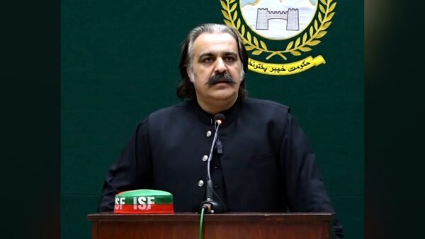 File photo: former Khyber Pakhtunkhwa chief minister Ali Amin Gandapur.