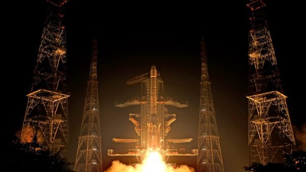 GSLV-F18 lifts off from the Satish Dhawan Space Centre, Sriharikota, carrying the NVS-03 navigation satellite on 30 October 2026.
