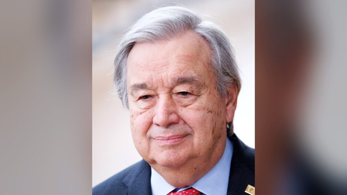 File photo: UN Secretary-General António Guterres.