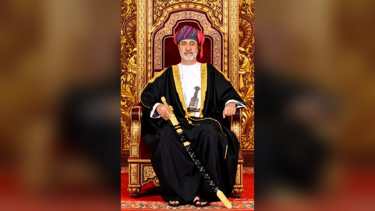 File photo: Sultan Haitham bin Tariq Al Said of Oman, official portrait.