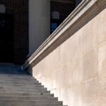 Widener Library at Harvard University in Cambridge, Massachusetts.