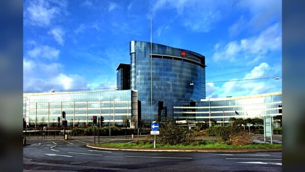 File photo: the GlaxoSmithKline headquarters on the Great West Road in Brentford, London.