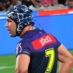 File photo: New Zealand halfback Jahrome Hughes during the 2024 NRL Grand Final.