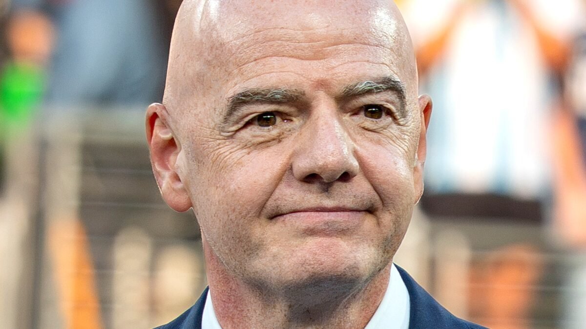 File photo: FIFA president Gianni Infantino at the 2026 FIFA World Cup final.