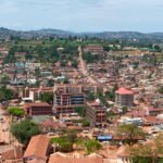 File photo: the city of Kampala, Uganda, viewed from the Old Gaddafi Mosque.