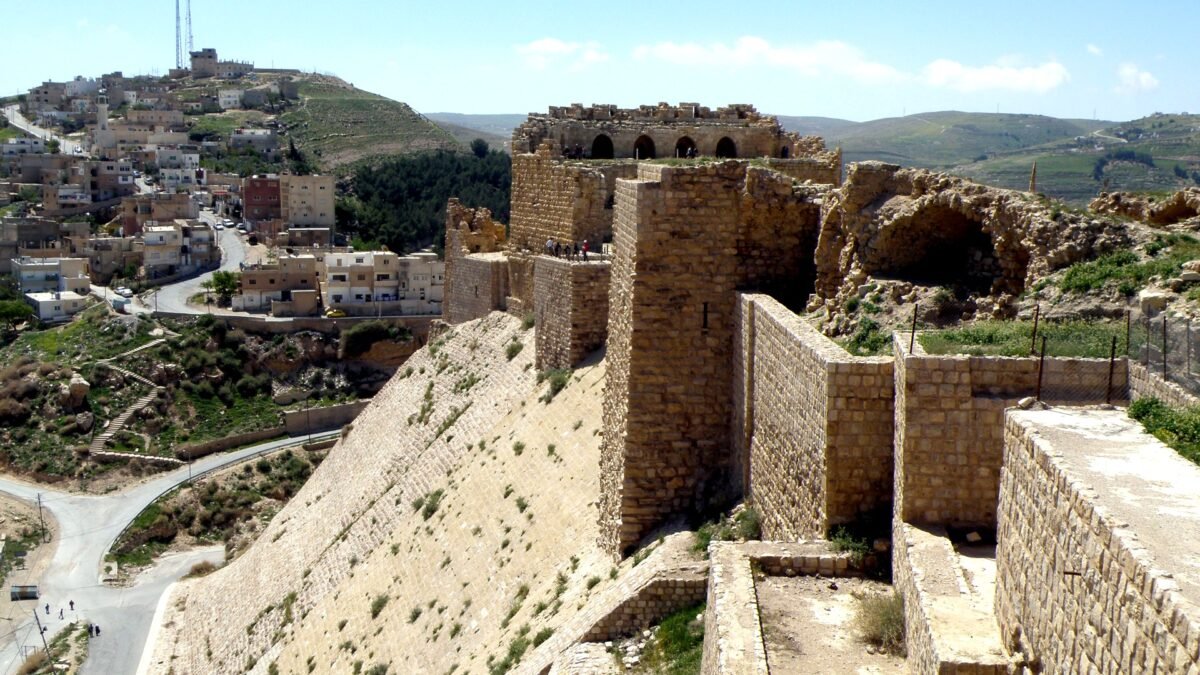File photo: Al-Karak castle and town, Karak, Jordan, where the attack took place.