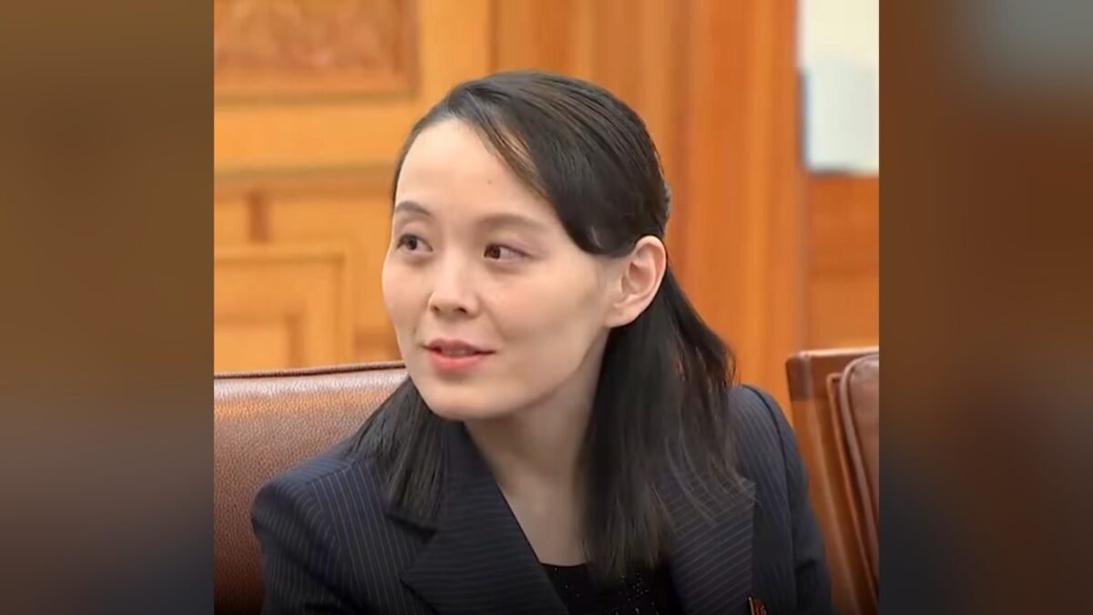 File photo: Kim Yo Jong, the sister of North Korean leader Kim Jong Un.