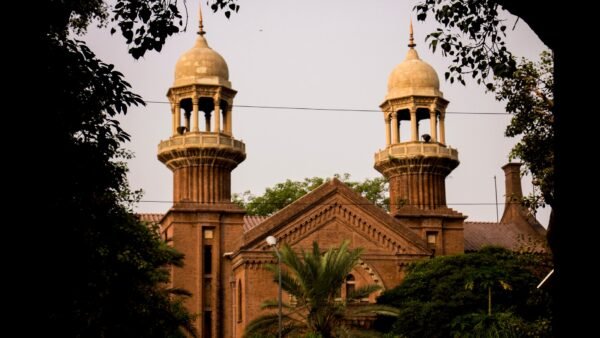 File photo: the Lahore High Court building in Lahore, Pakistan.