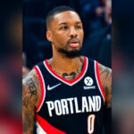 File photo: Damian Lillard in a Portland Trail Blazers jersey.