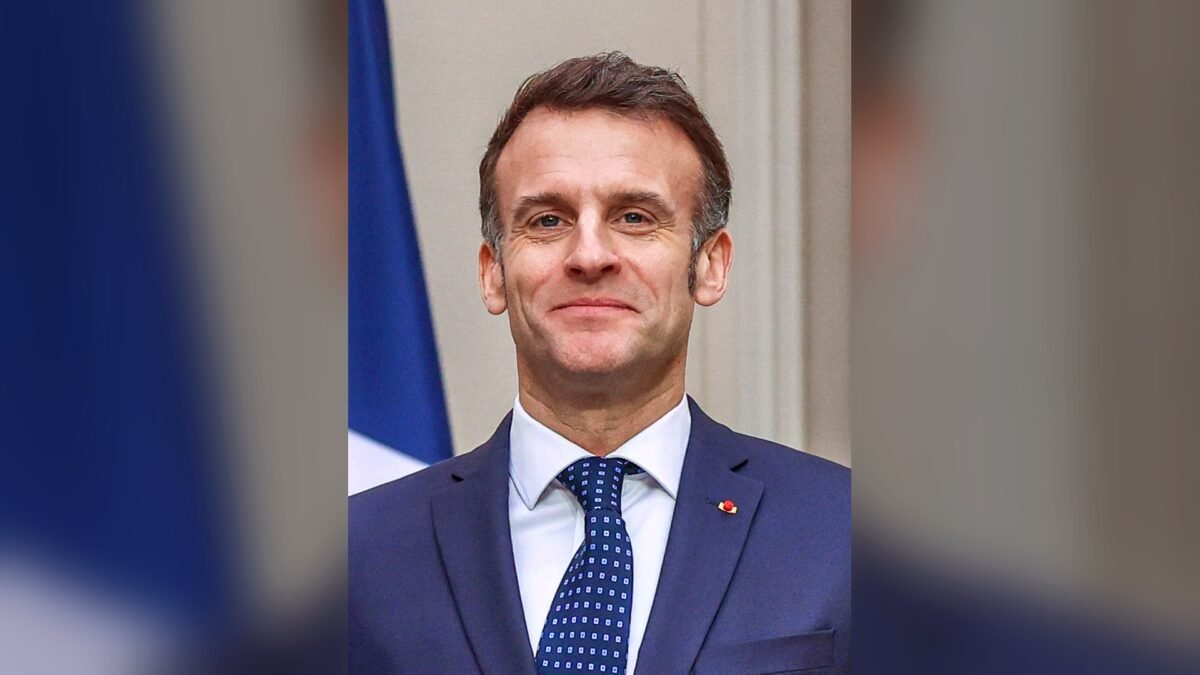 File photo: French President Emmanuel Macron.