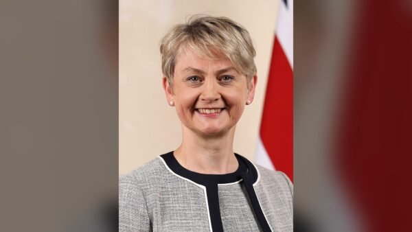 Official cabinet portrait of Health Secretary Yvette Cooper.