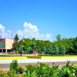 File photo: the central square in Oleshky, Kherson region, in 2007.