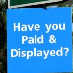 File photo: a pay-and-display car park sign in the United Kingdom.