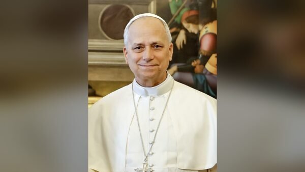 Pope Leo XIV pictured at the Vatican in October 2025.