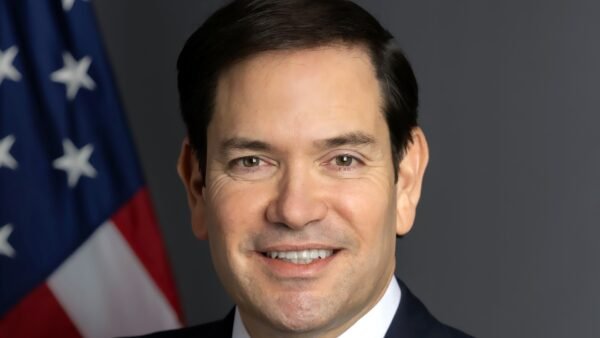 Official portrait of US Secretary of State Marco Rubio.