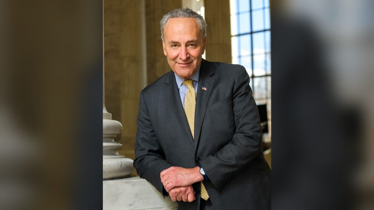 File photo: Senate Democratic leader Chuck Schumer.