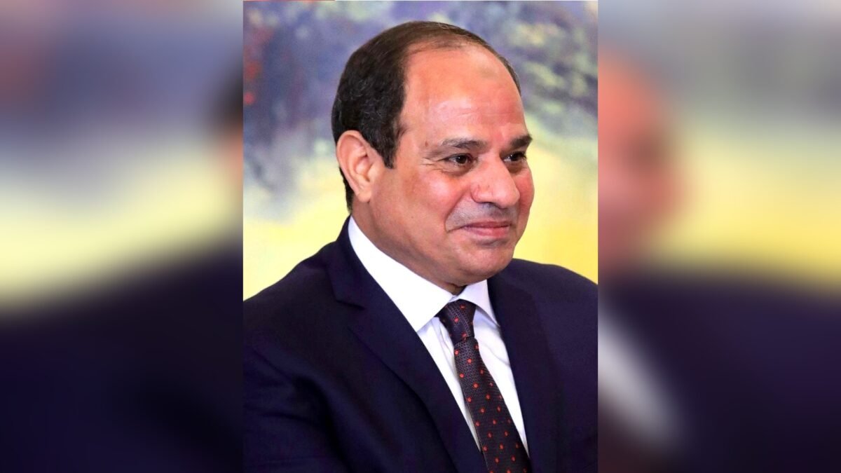 Egyptian President Abdel Fattah el-Sisi.