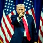 File photo: US President Donald Trump gestures to the crowd at the House GOP Member Retreat, Washington, DC, on 6 January 2026.