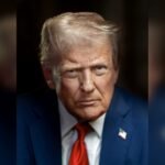 Official portrait of President Donald J. Trump, 2025.