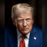 US President Donald Trump, official 2025 portrait