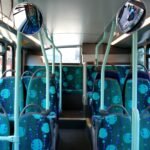 File photo: the lower-deck interior of a London bus.