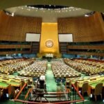 File photo (2012): The United Nations General Assembly hall in New York.