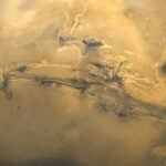 File photo: Valles Marineris, the largest canyon system in the solar system, on Mars.