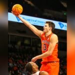 File photo: Walker Kessler in action for the Auburn Tigers in 2022, before joining the Los Angeles Lakers.