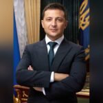 Official portrait of Ukrainian President Volodymyr Zelensky (file photo).